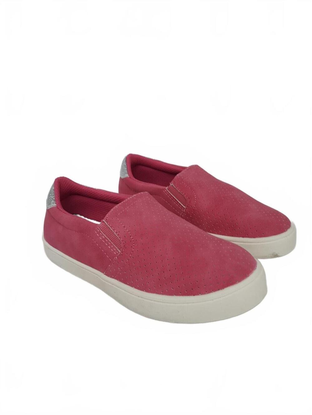 Dr. Scholl's Madison Kids Slip On Sneaker Pink Star Size 11